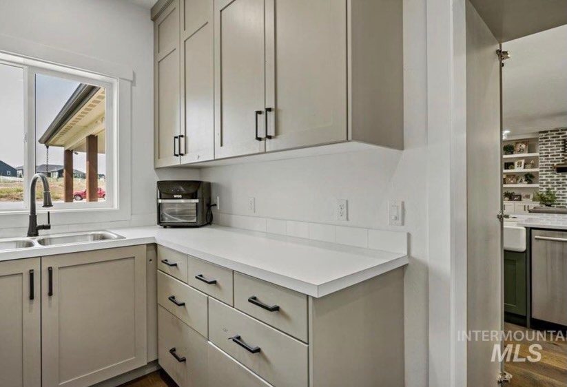 Bathroom linen and storage cabinet